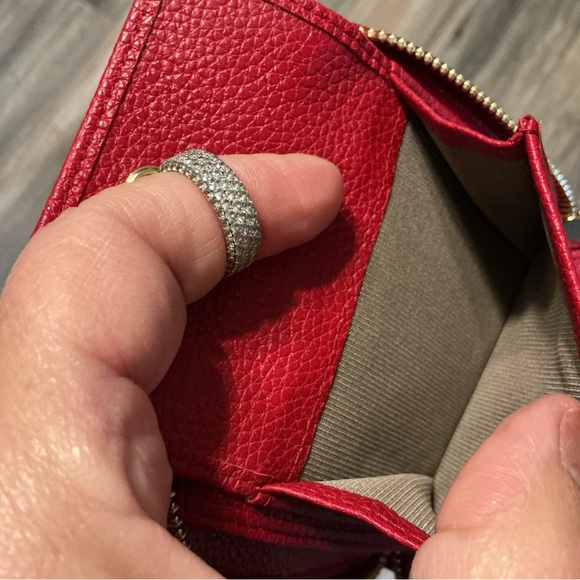 Furla Red Zip Wallet - Picture 8 of 8